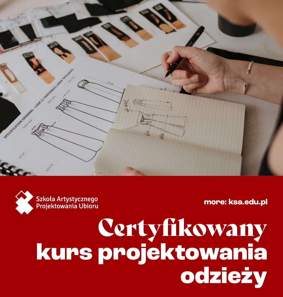 Certyfikowany Kurs Projektowania Odzieży