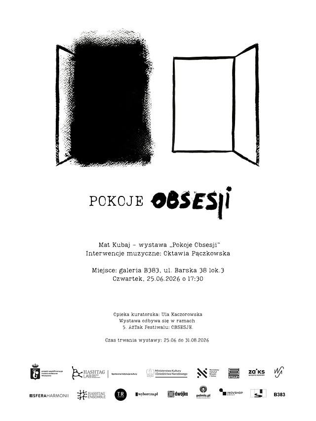 Wernisaż wystawy „Pokoje Obsesji” Mata Kubaja w Galerii B3B3 - KSA wernisaż-wystawa-szkola-wnetrz-projektowanie