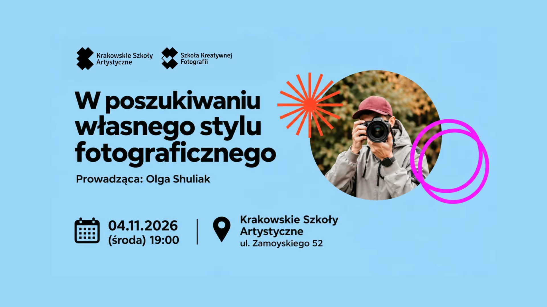W poszukiwaniu własnego stylu fotograficznego - otwarte spotkanie SKF