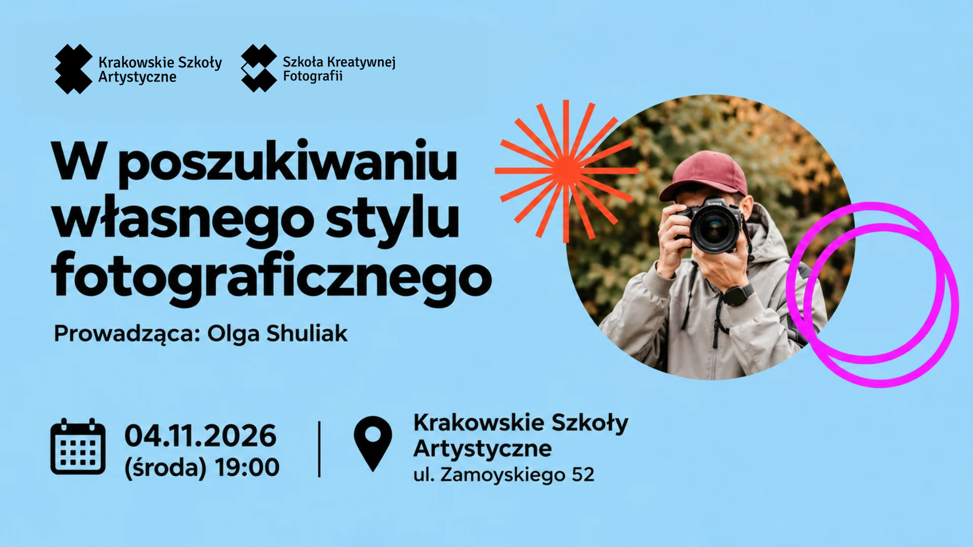W poszukiwaniu własnego stylu fotograficznego - otwarte spotkanie SKF